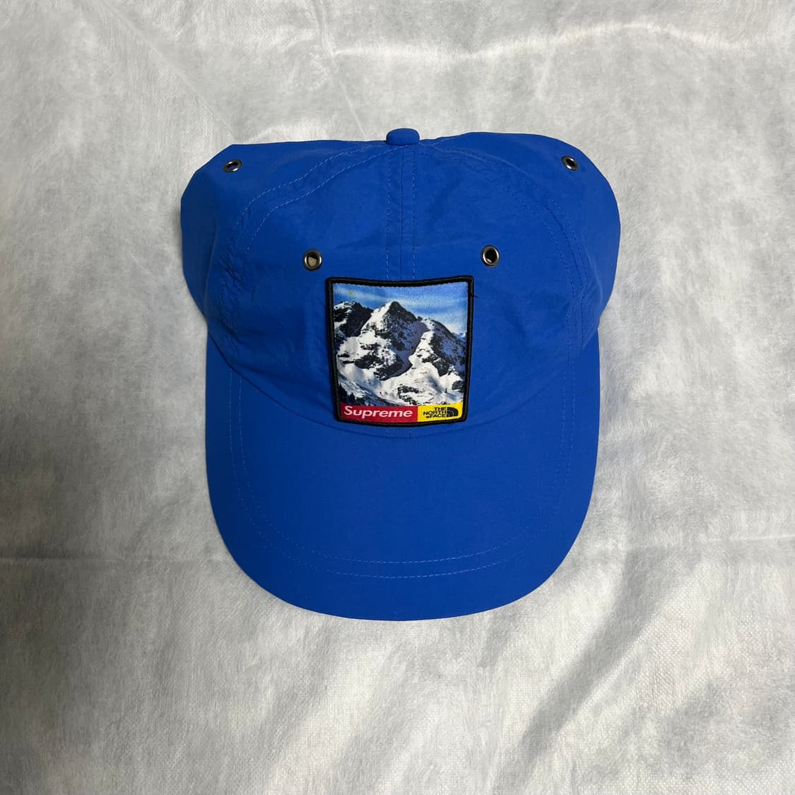 슈프림 x 노스페이스 설산 마운틴 6패널 캡 로얄 블루 상품이미지1