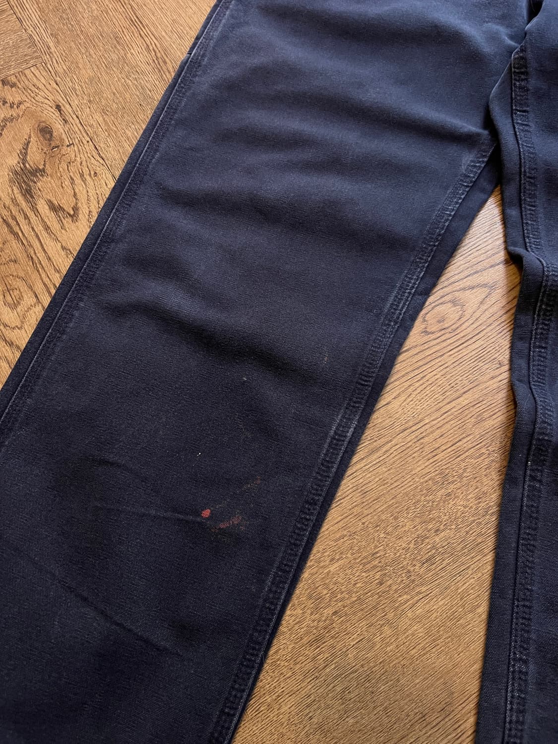 [31]칼하트 USA 미드나잇 네이비 빈티지 워싱 카펜터 워크 팬츠 상품이미지4