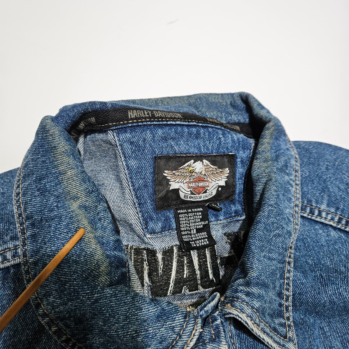 할리데이비슨 105주년 데님 자켓[3XL] 상품이미지9