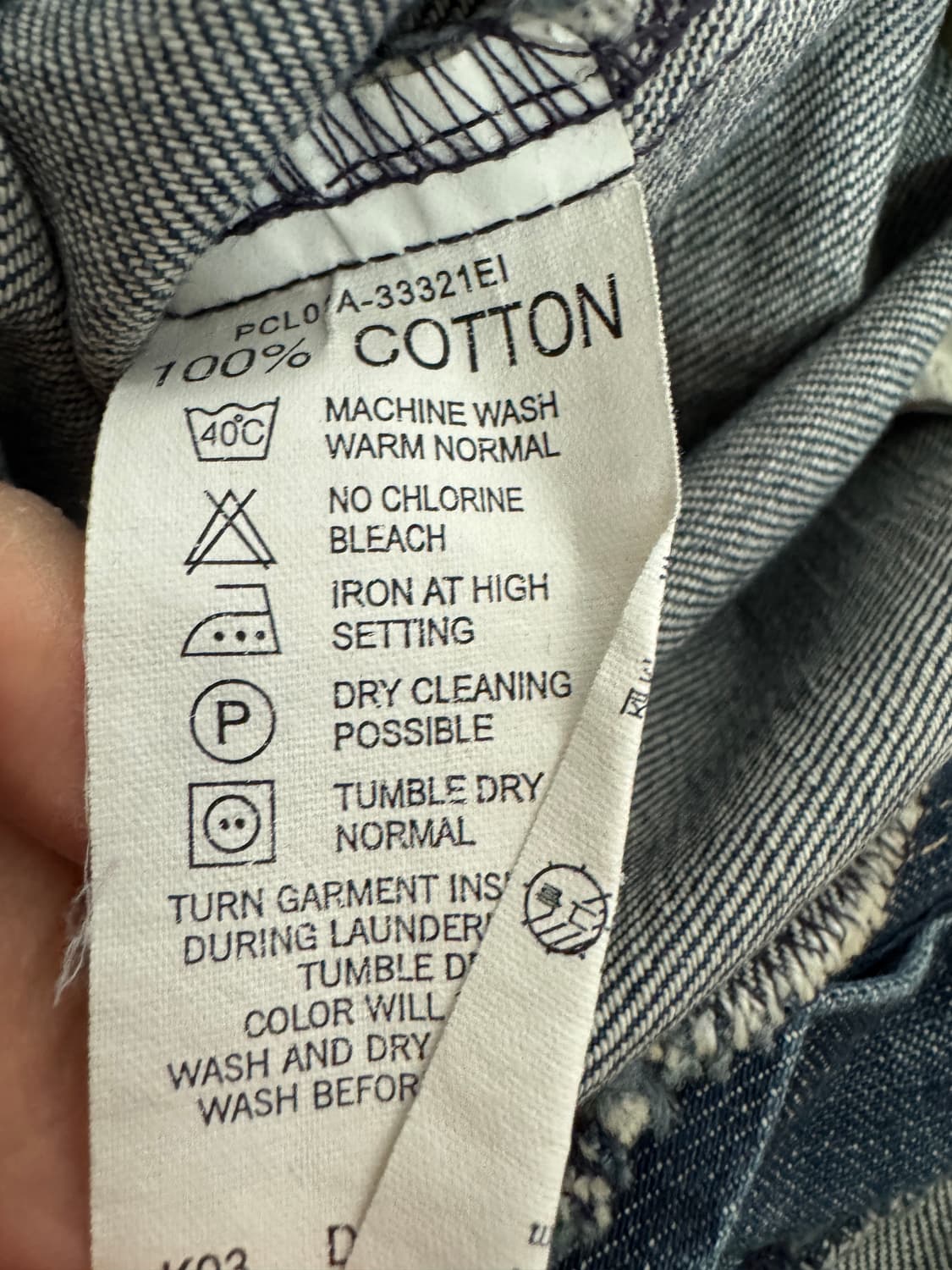 리바이스 엔지니어드진 빈티지 워싱 데님팬츠 30.7인치 상품이미지4