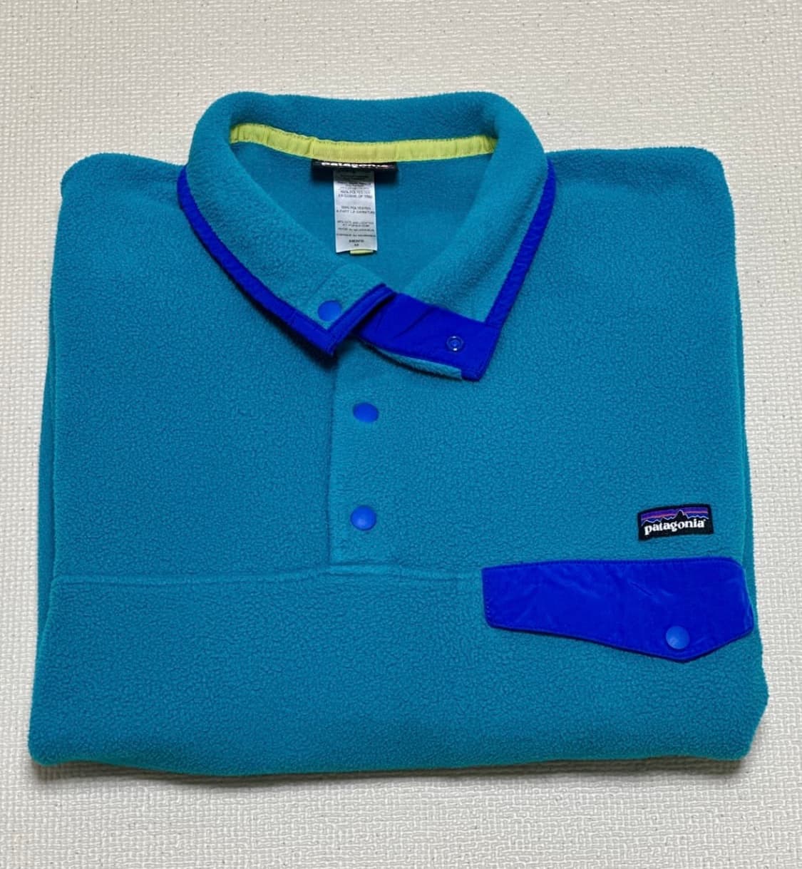 파타고니아 신칠라 빈티지 터콰이즈블루 M 상품이미지8