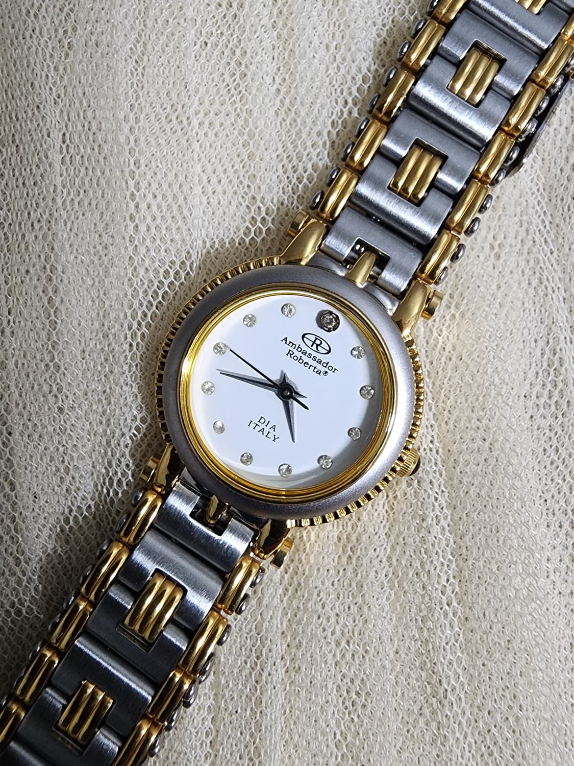 앰버서더 로베르타  골드 콤비 여성시계 상품이미지1