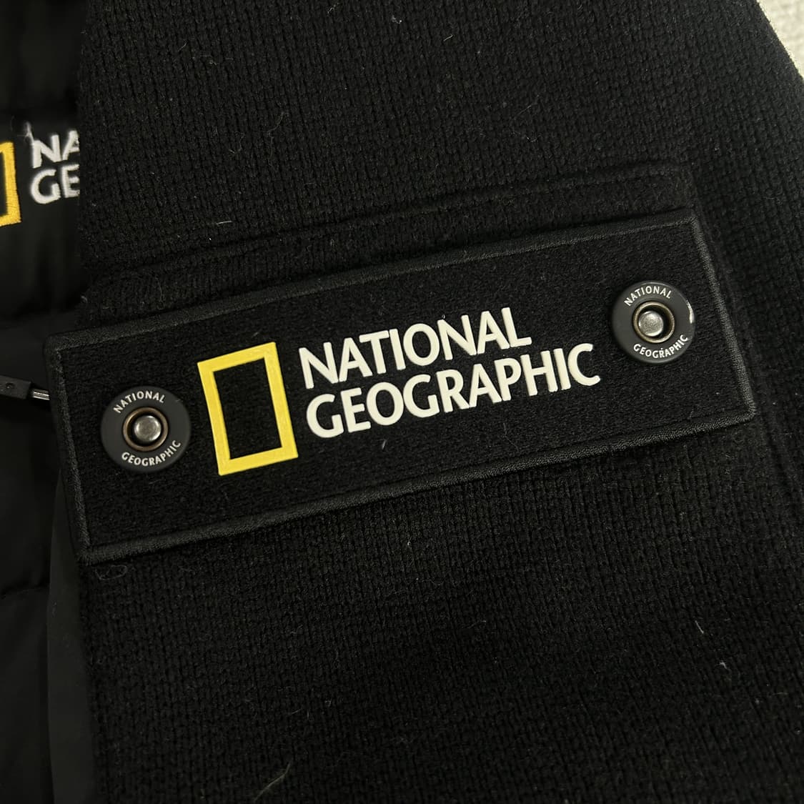 내셔널지오그래픽 블랙 패딩 자켓 2XL 상품이미지3