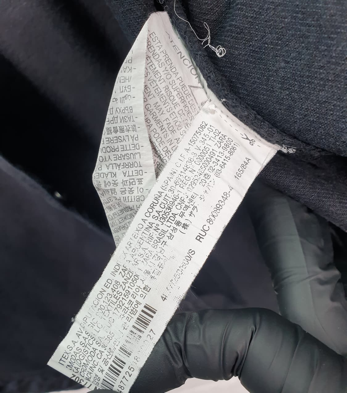 [55]자라 루즈핏 데님 셔츠 자켓 상품이미지6