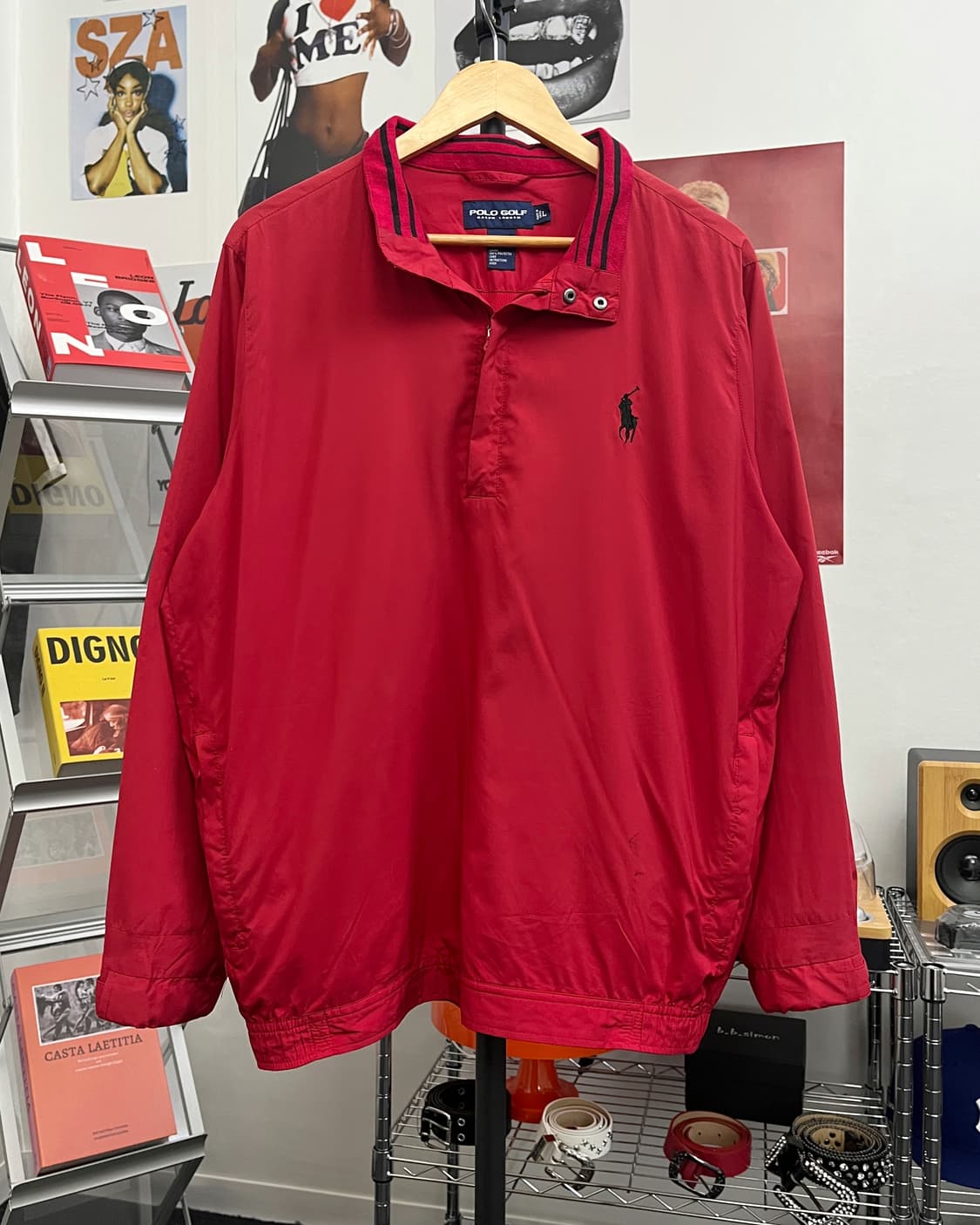 폴로 00s 빅포니 폴리쉘 아노락 자켓 상품이미지4