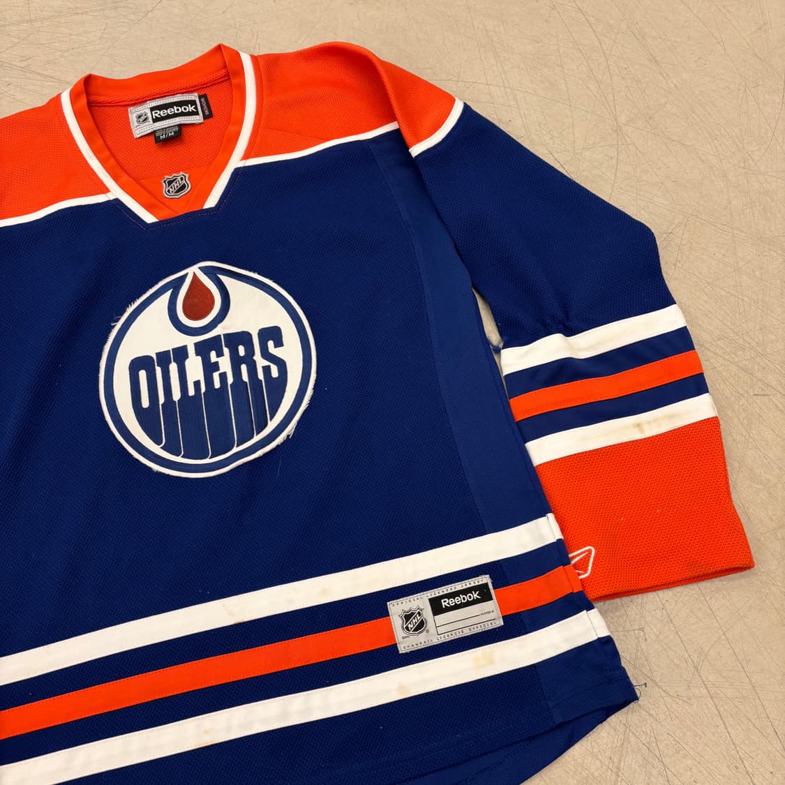 리복 NHL 오일러스 우먼스 하키 져지 상품이미지2