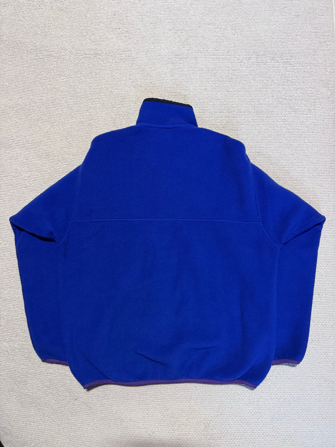 90s USA Patagonia Synchilla Snap-T 블루 L 상품이미지6