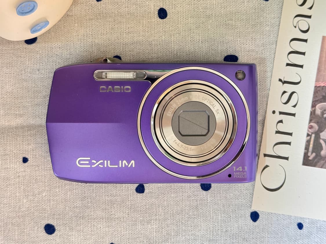 카시오 엑슬림 EX-Z2000 (Z2300) 바이올렛 상품이미지5