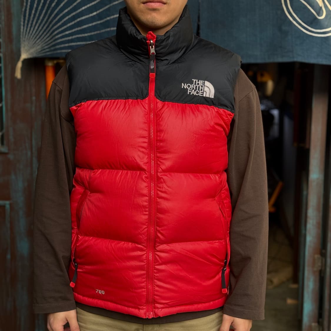 노스페이스 700 눕시 패디드 다운 베스트 95 상품이미지7