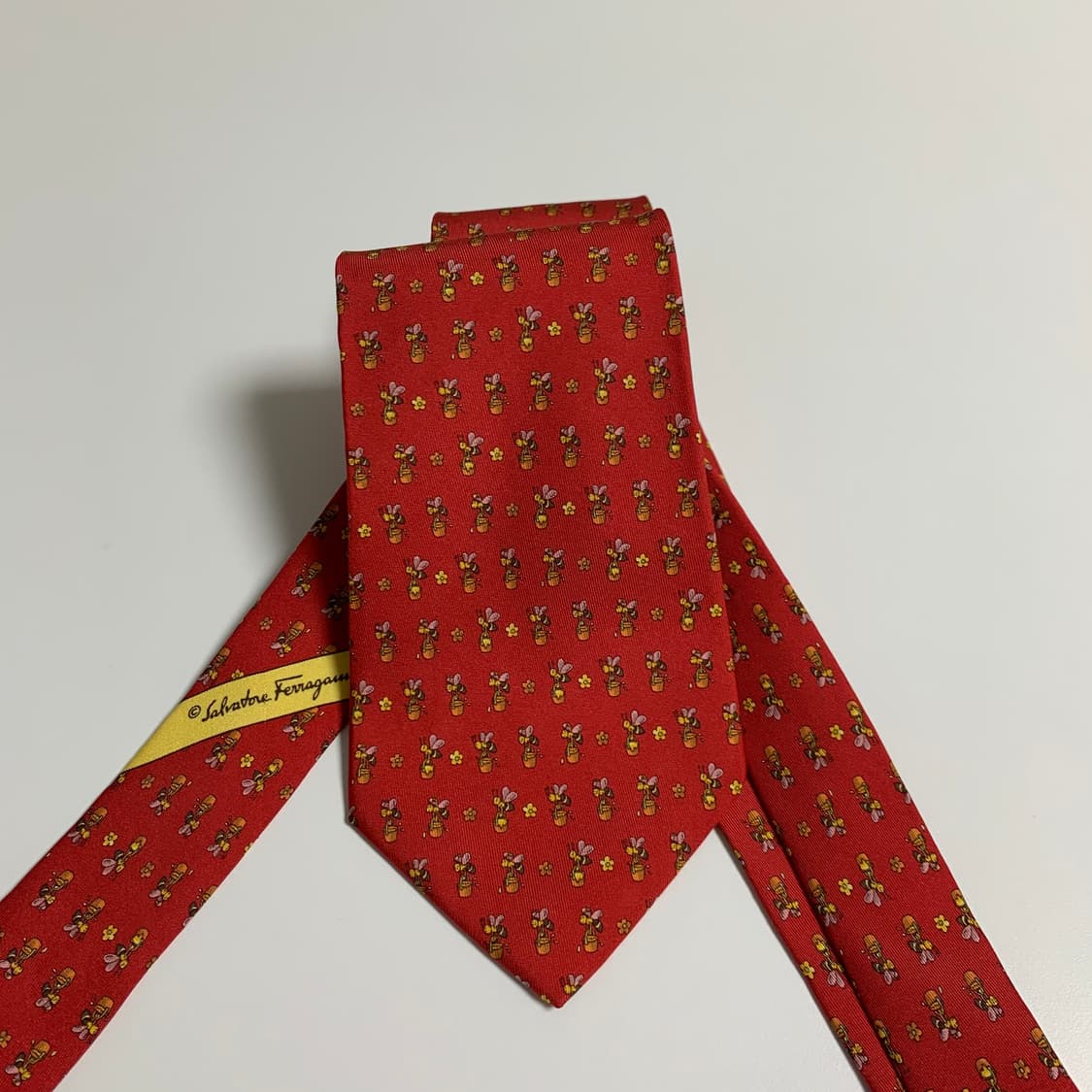 살바토레 페레가모 명품 이태리 100실크 결혼식넥타이 최상급 상품이미지9