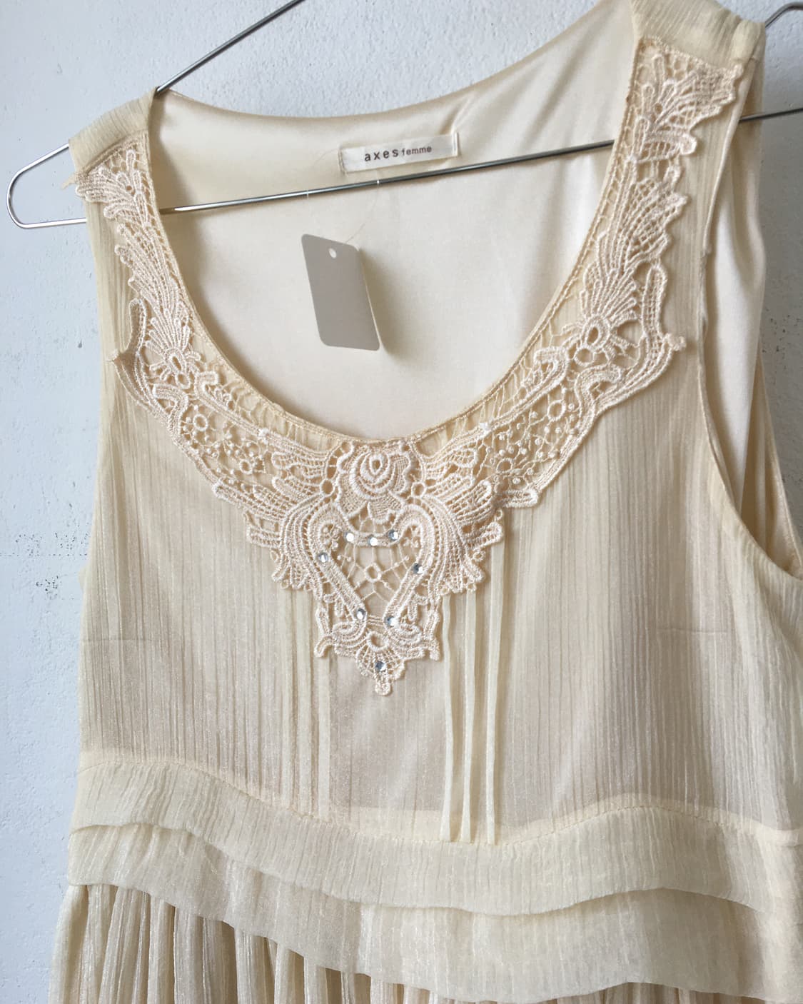Ornament Crochet point frill layer sleev 상품이미지5