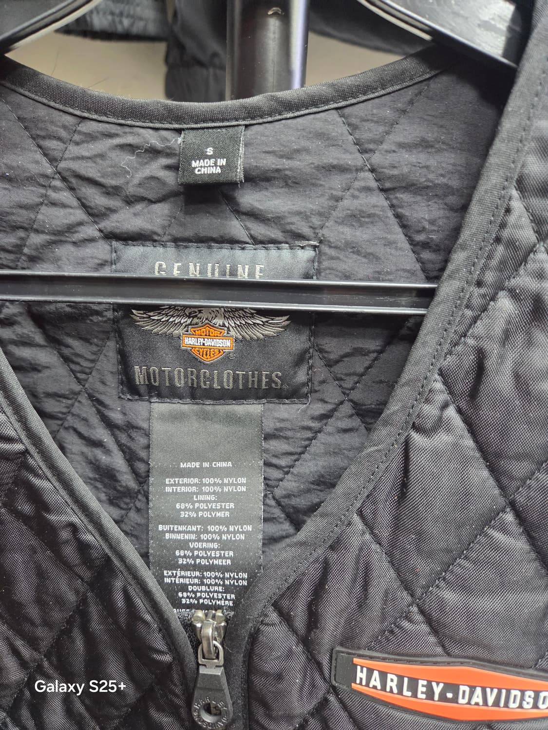 할리데이비슨  퀼링   조끼 상품이미지2