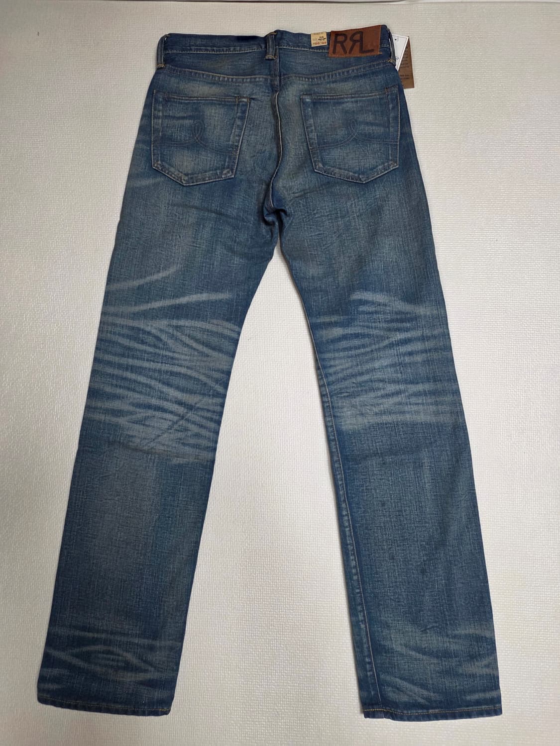 [30] RRL MILNER 스트레이트 핏 셀비지  데님 상품이미지3