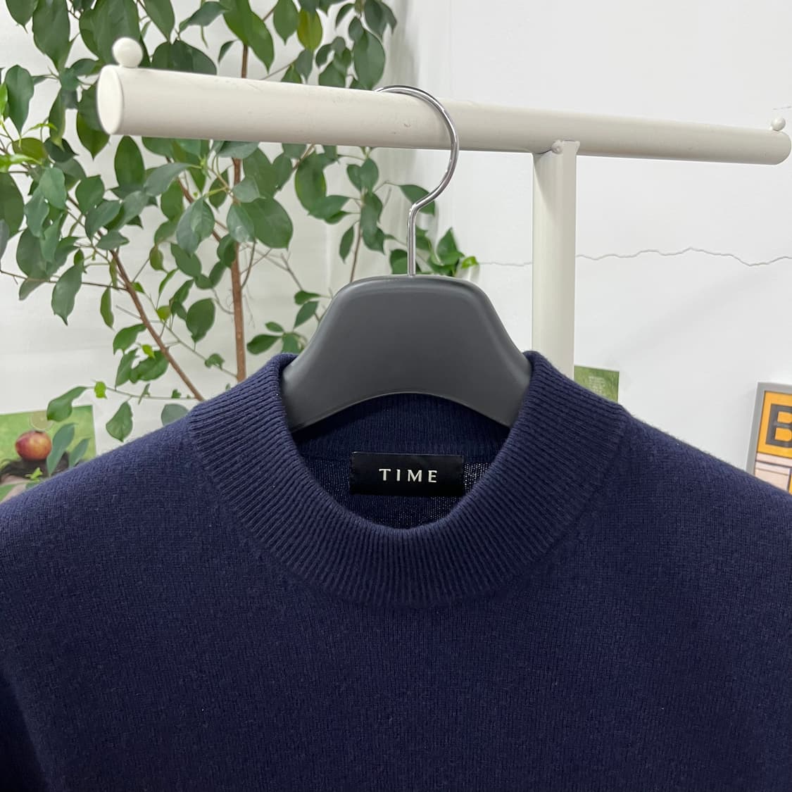 타임옴므 캐시미어 블렌드 터틀넥 니트 L  상품이미지3