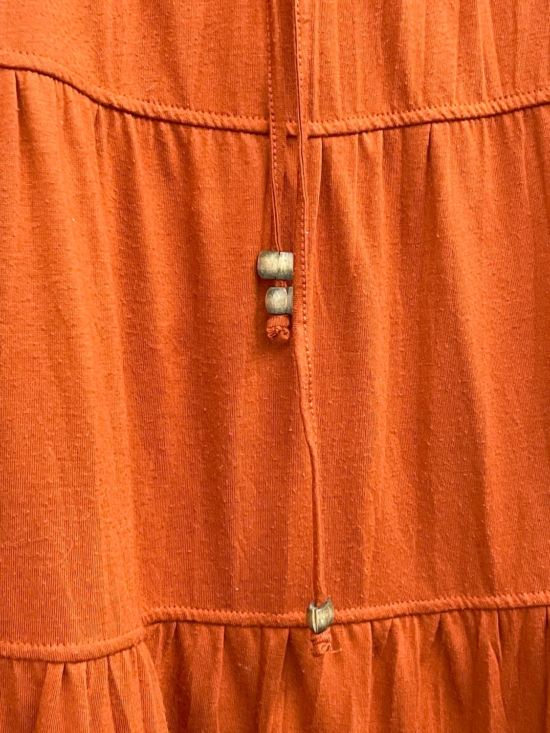 히피 오렌지 캉캉 롱 스커트🍊 상품이미지6