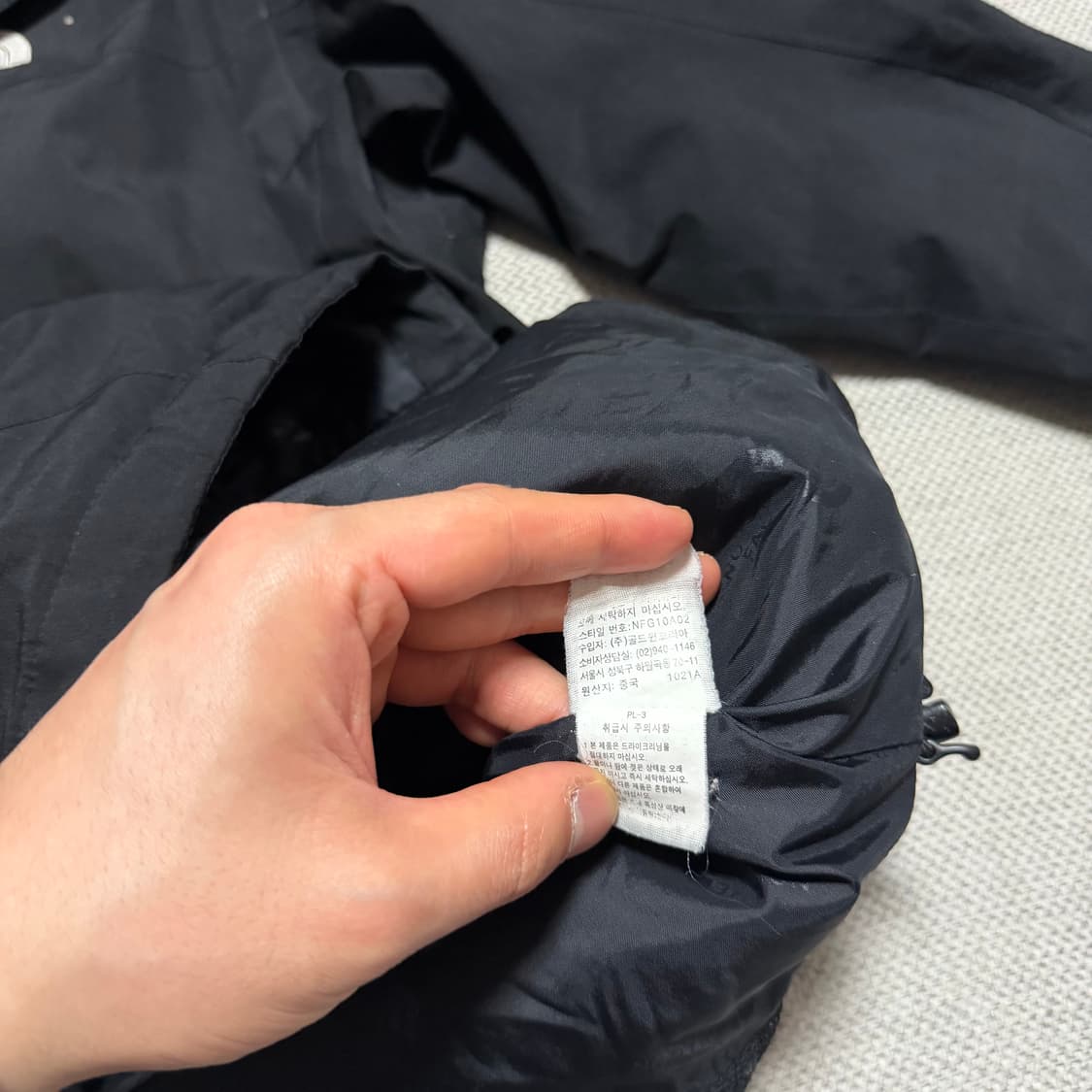 노스페이스 고어텍스 바람막이 자켓 상품이미지5