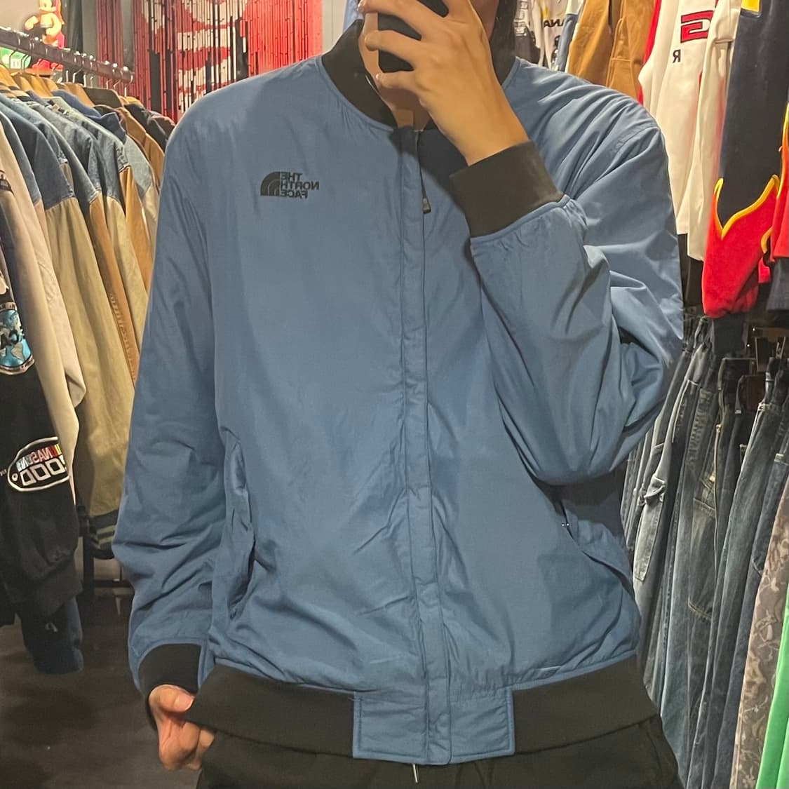 [IM] northface  VX ACTIVE노스페이스 리버시블 경량패딩 상품이미지3