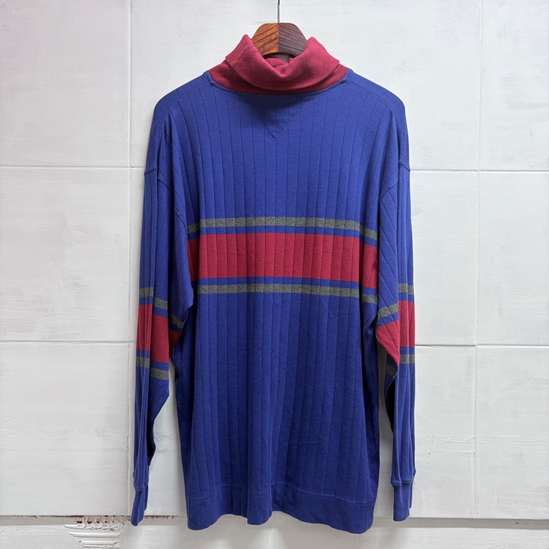 Tommy Hilfiger 타미힐피거 목폴라 긴팔 티셔츠 L 상품이미지6