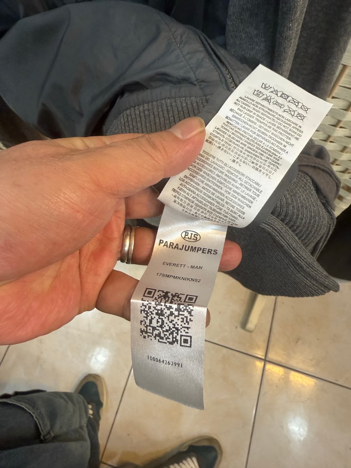 105 정품 파라점퍼스 바막집업 팝니다 상품이미지6