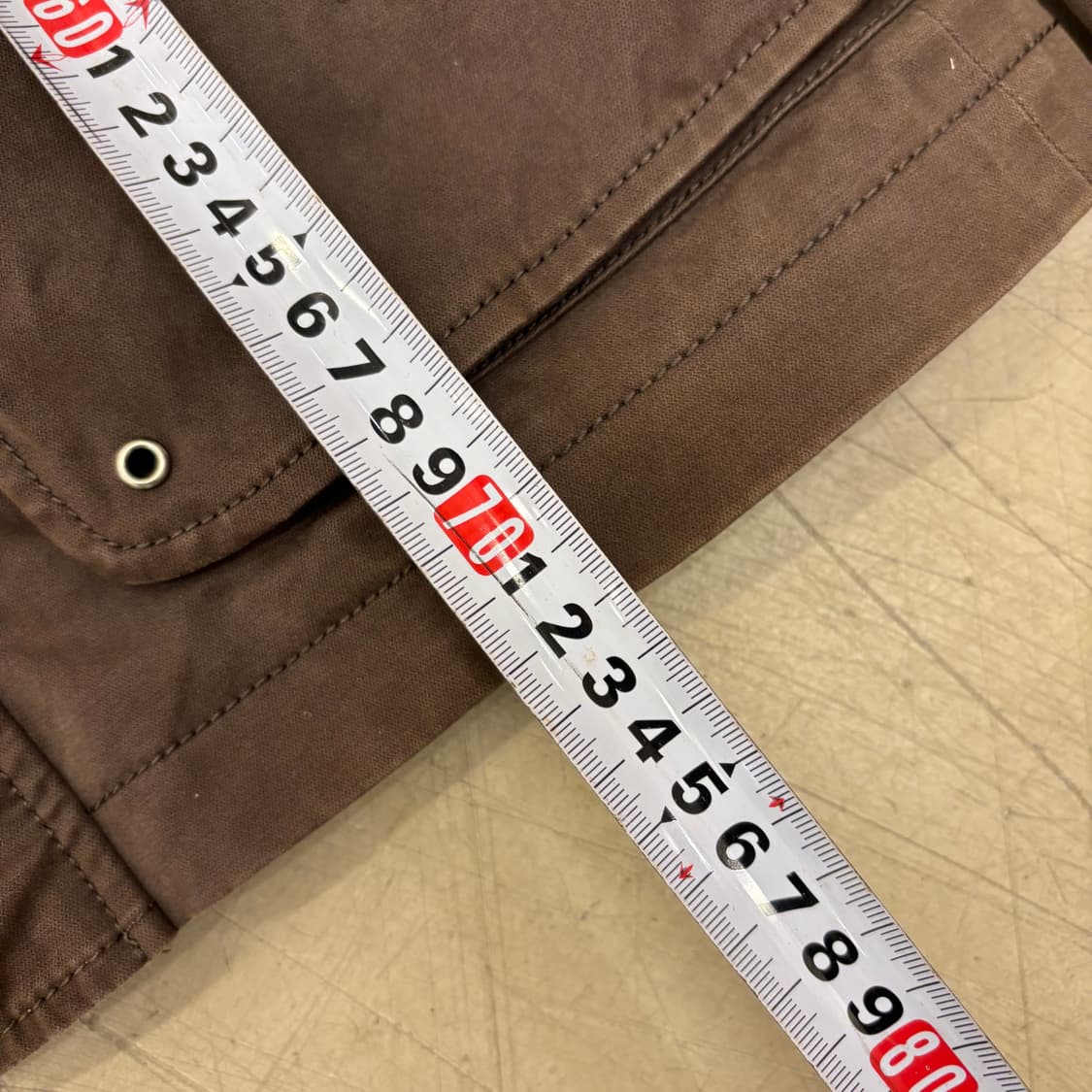 시스템 브라운 헌팅 자켓 상품이미지5