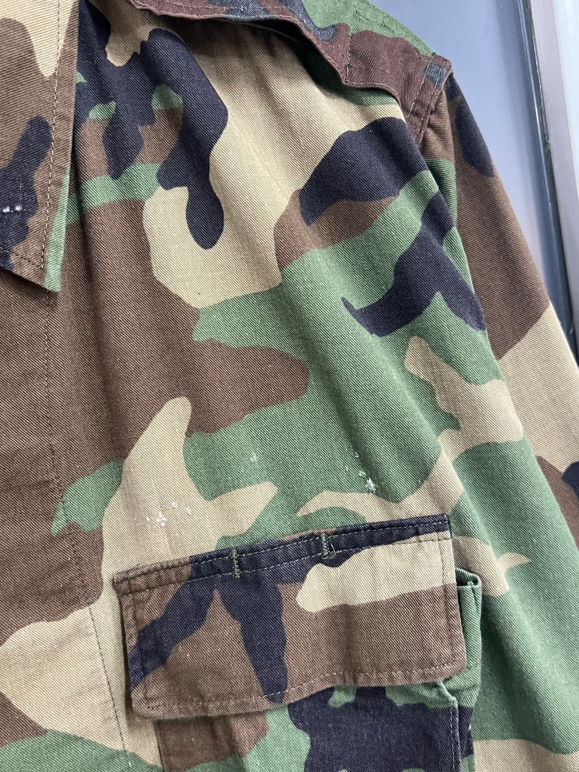 Military 밀리터리 오리지널 우드랜드 BDU 레귤러 카모 자켓 상품이미지3