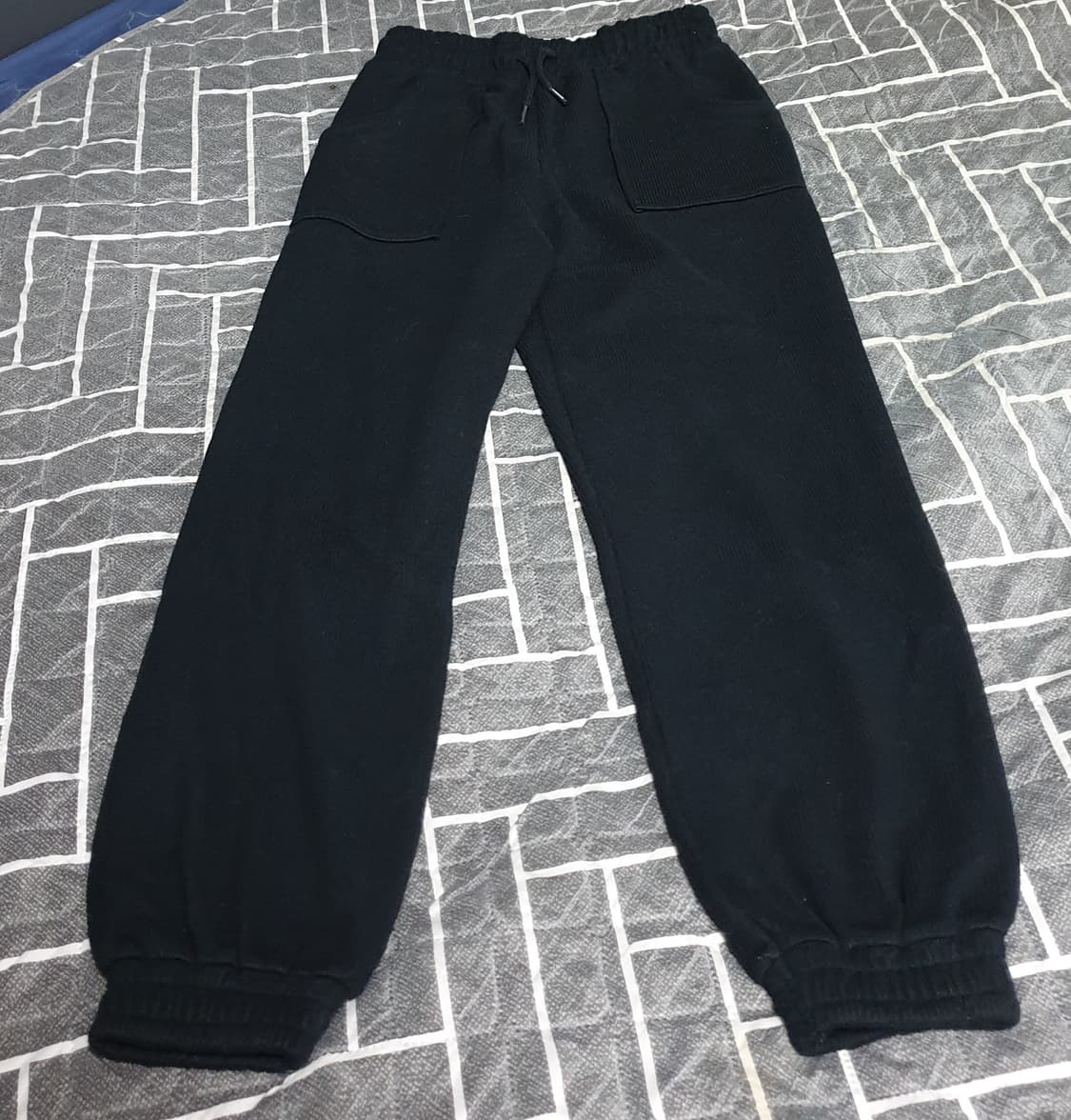 디키즈 코듀로이 조거팬츠 블랙 (S) 상품이미지1