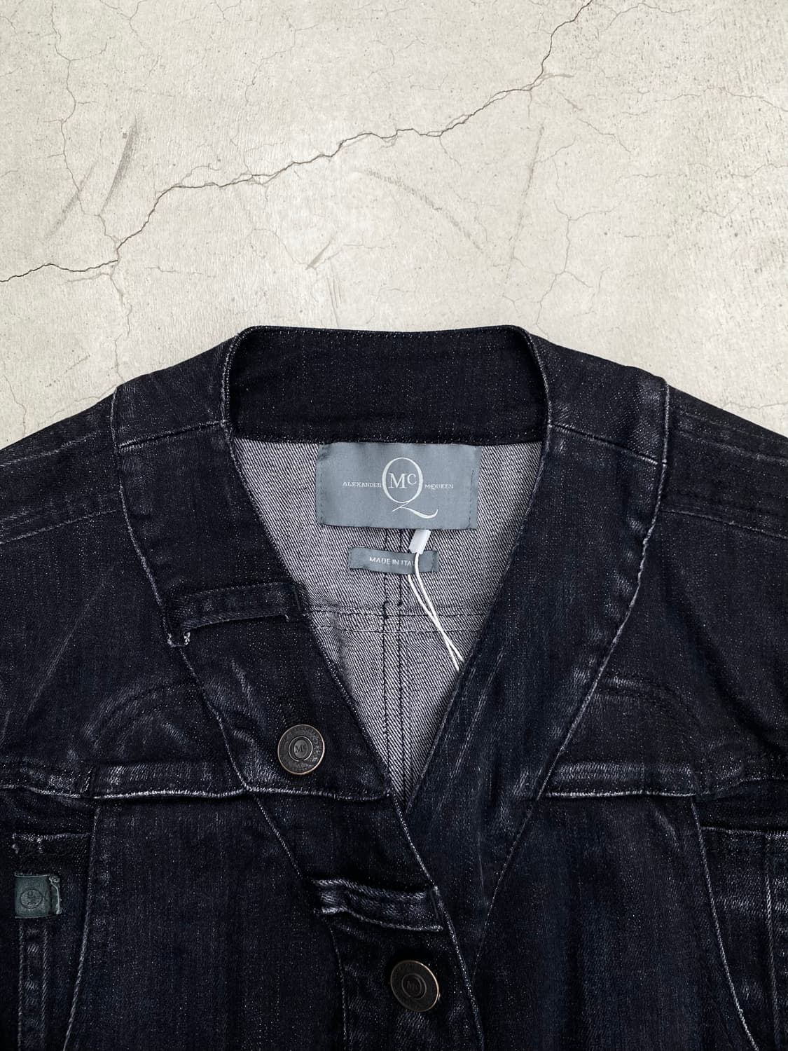 알렉산더 맥퀸 데님 베스트 상품이미지7