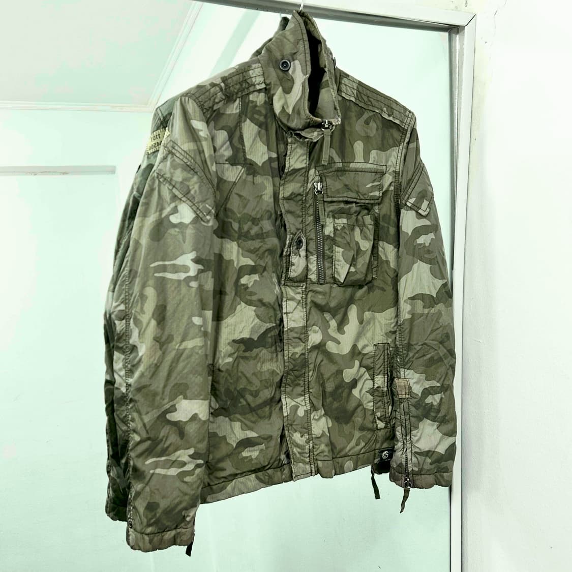 지스타로우 테크니컬 카모 점퍼 상품이미지4