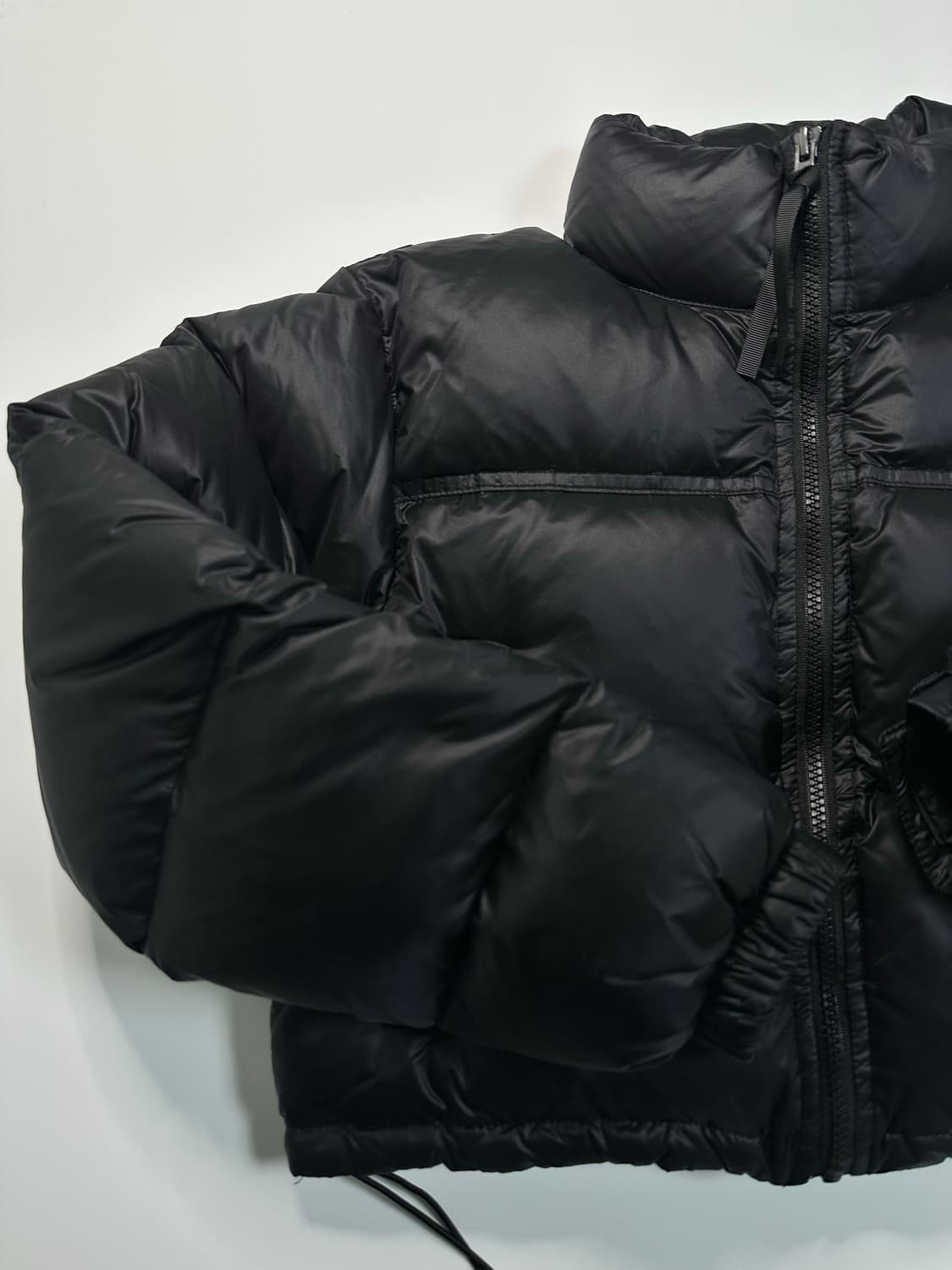 노스페이스 눕시 크롭 700 블랙 상품이미지2