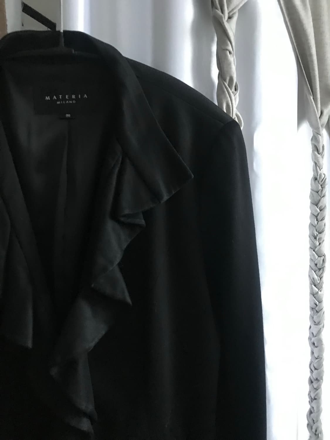 vintage frill black jacket 상품이미지6
