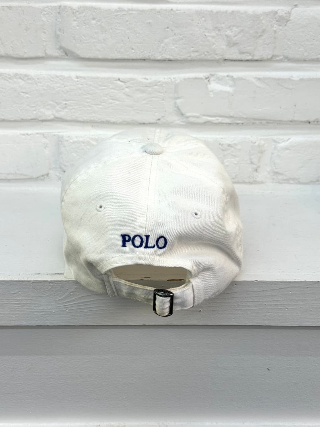 폴로 화이트 볼캡 상품이미지2