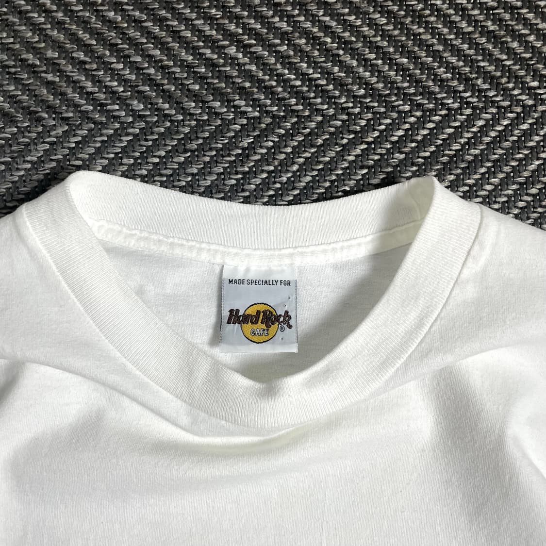 00s 하드락카페 프린팅 화이트 반팔 티셔츠 o 4844 상품이미지4