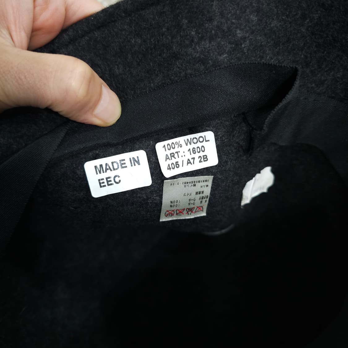 빈티지 울100 벙거지 버킷햇- 프리사이즈 상품이미지5