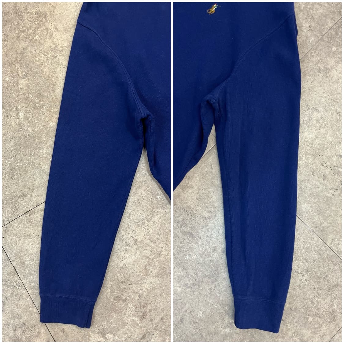 폴로 랄프로렌 반집업 니트 블루 L #csz4163 상품이미지7