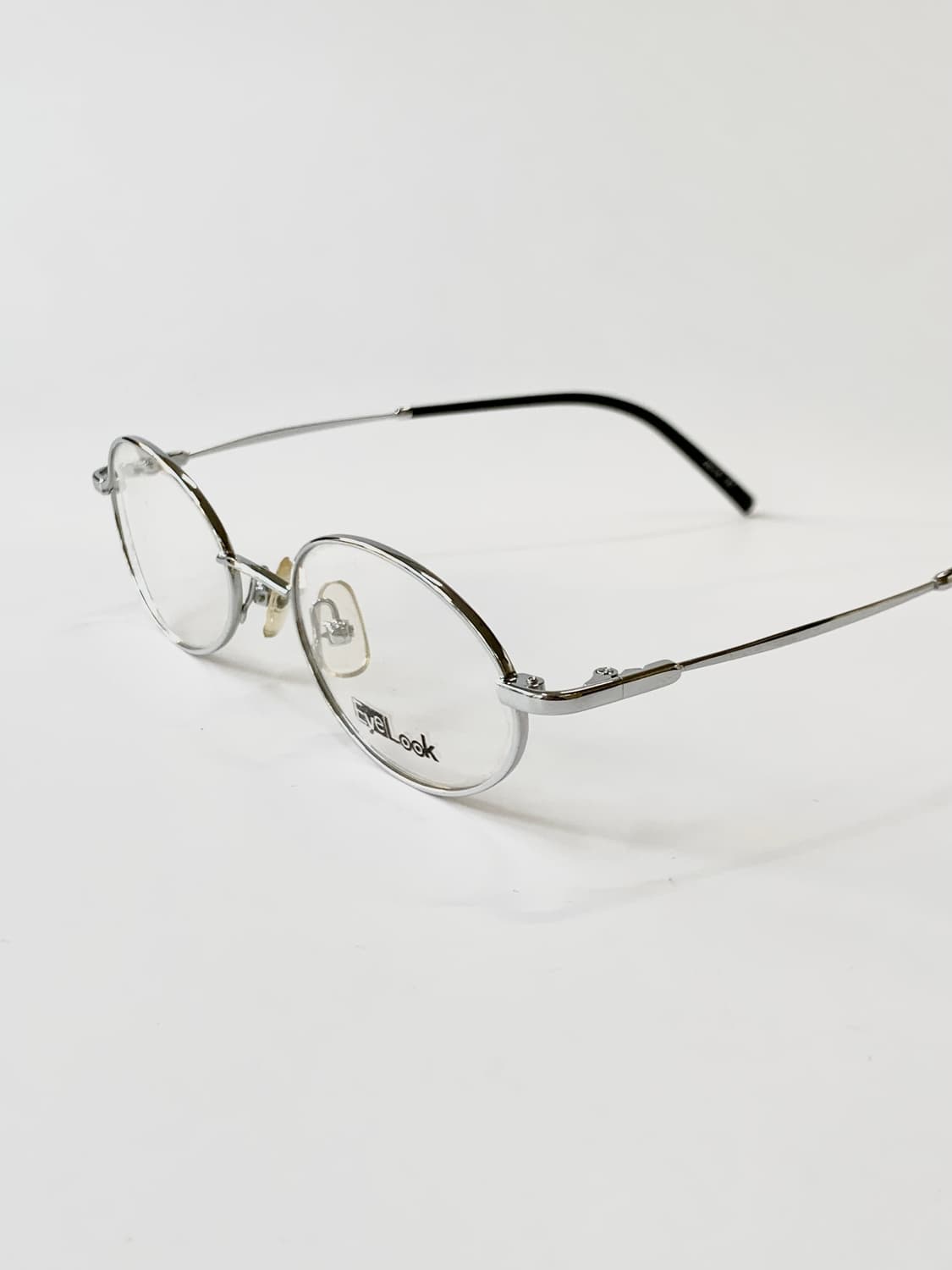 [픽키-660] 실버 오벌 메탈 안경 클래식 얇은 메탈 프레임 상품이미지3