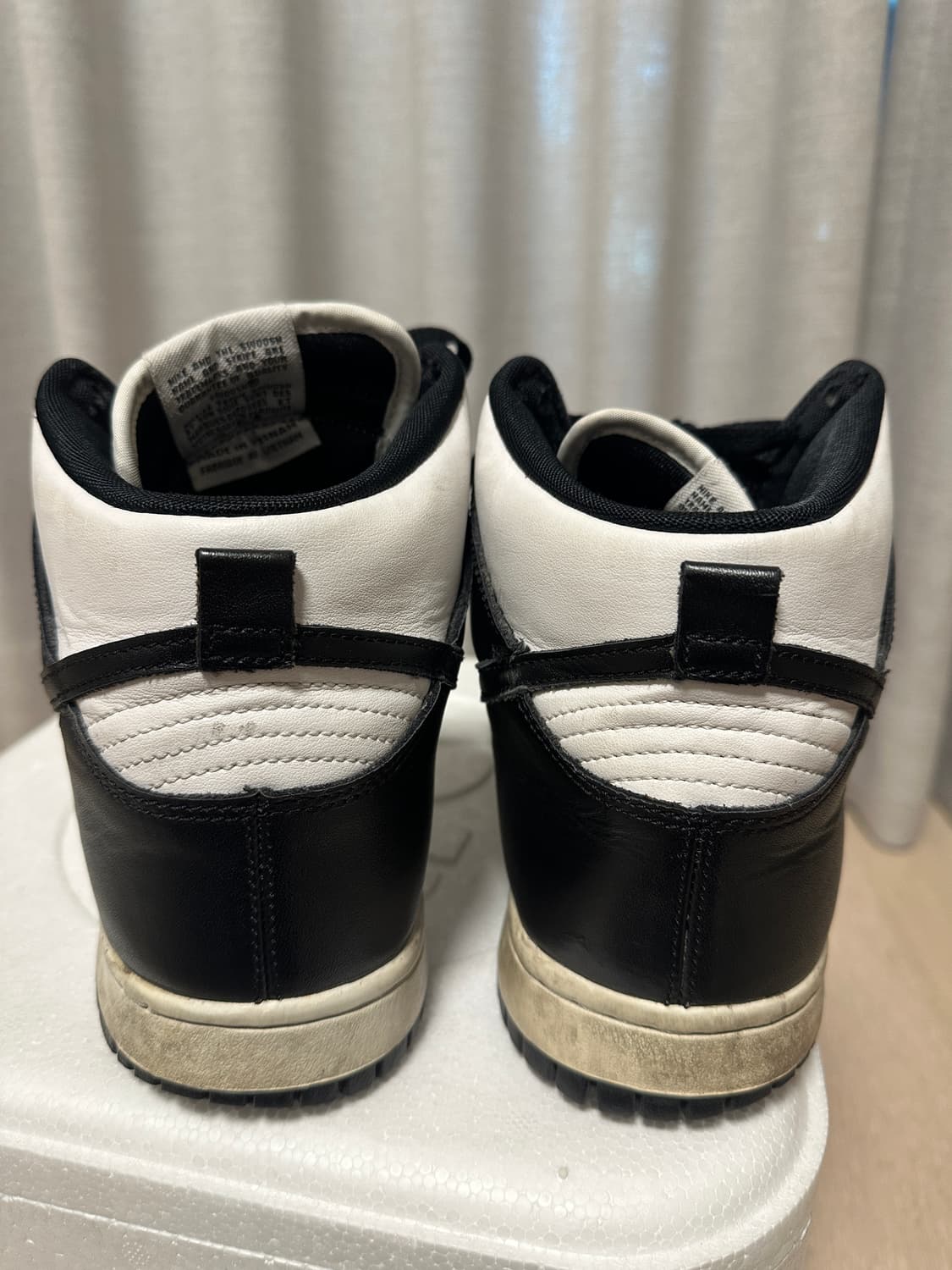 나이키 덩크 하이 레트로 챔피언쉽 화이트 260 상품이미지5