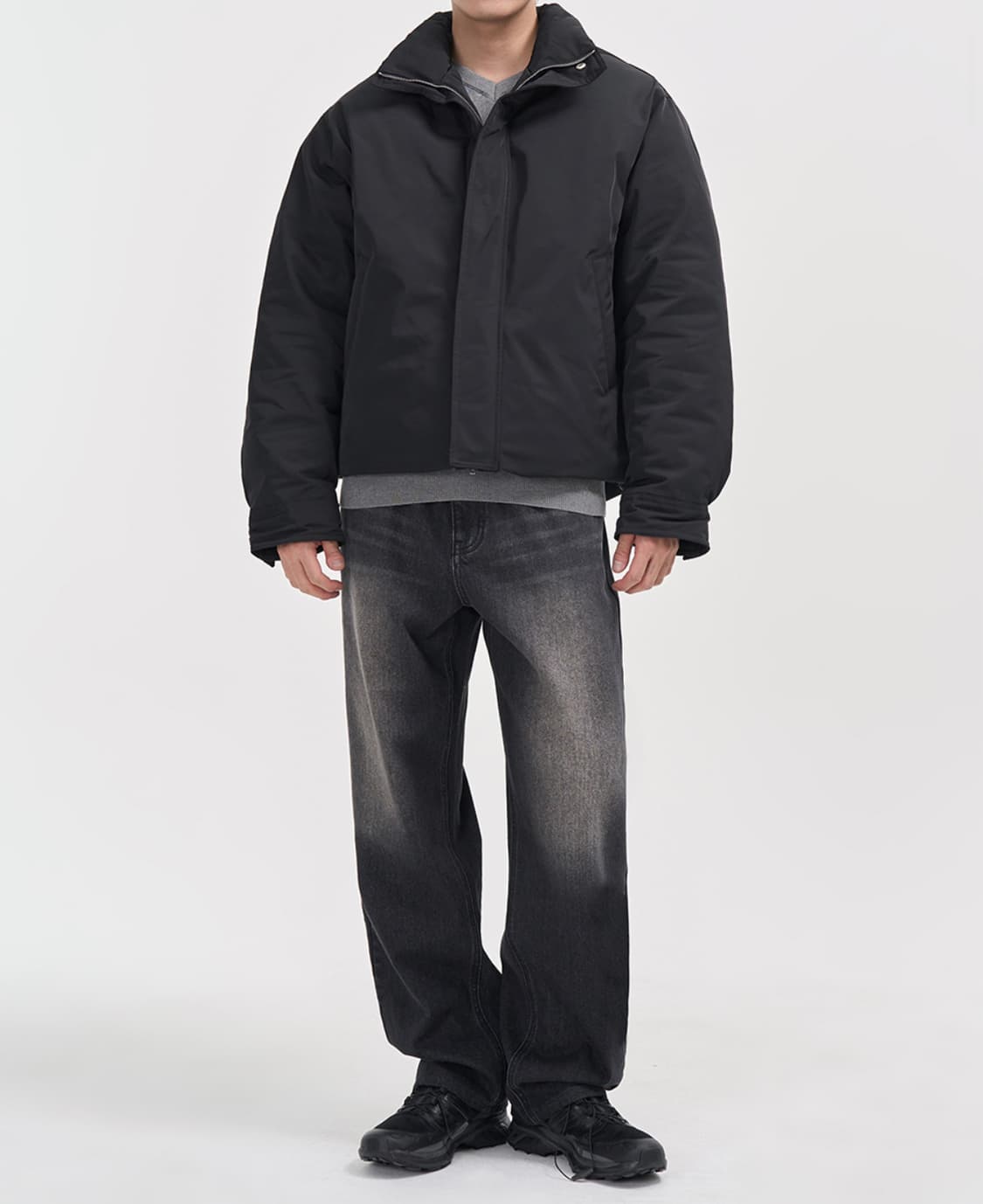 토피 숏패딩 봄버 상품이미지4