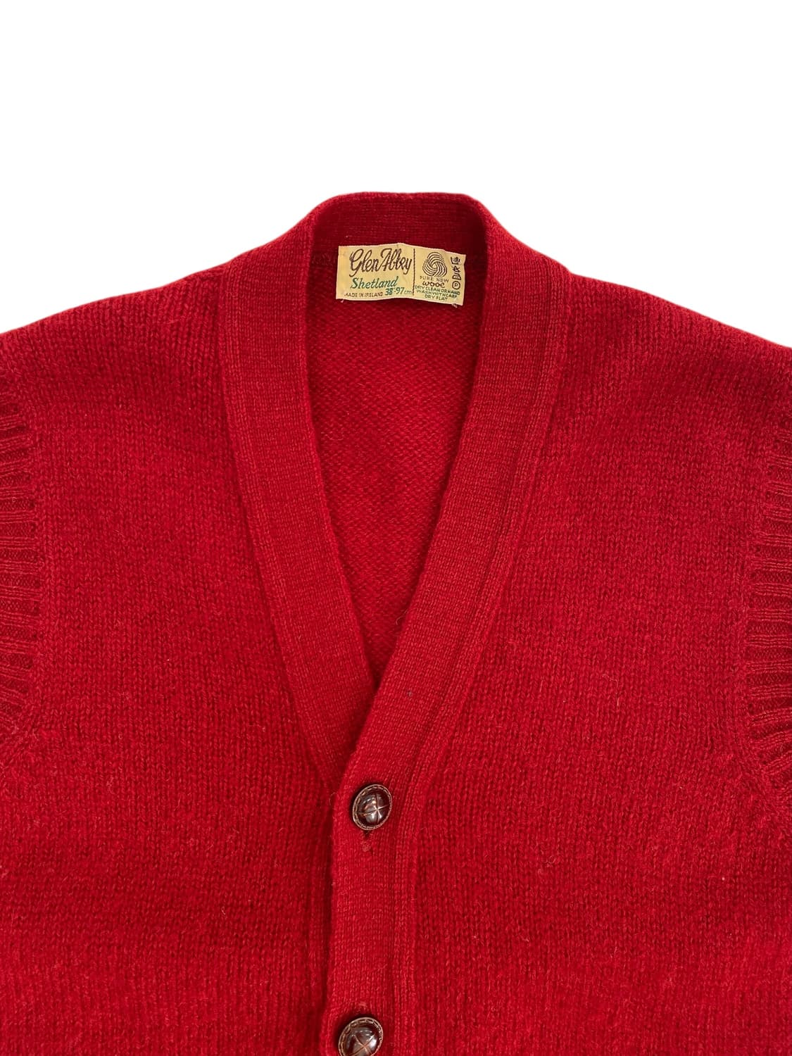 80‘s Glen Abbey 셔틀랜드 울 베스트 상품이미지3