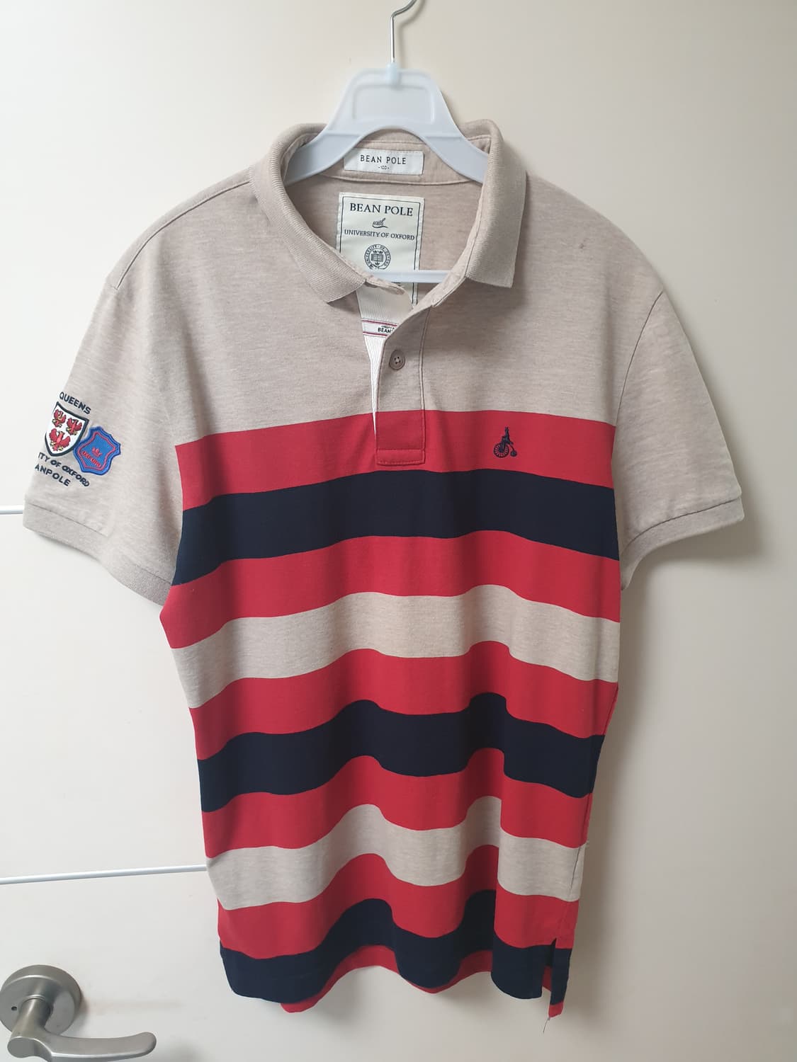 [여성] 빈폴 정품 옥스포드 콜라보 스트라이프 카라티 100 상품이미지1