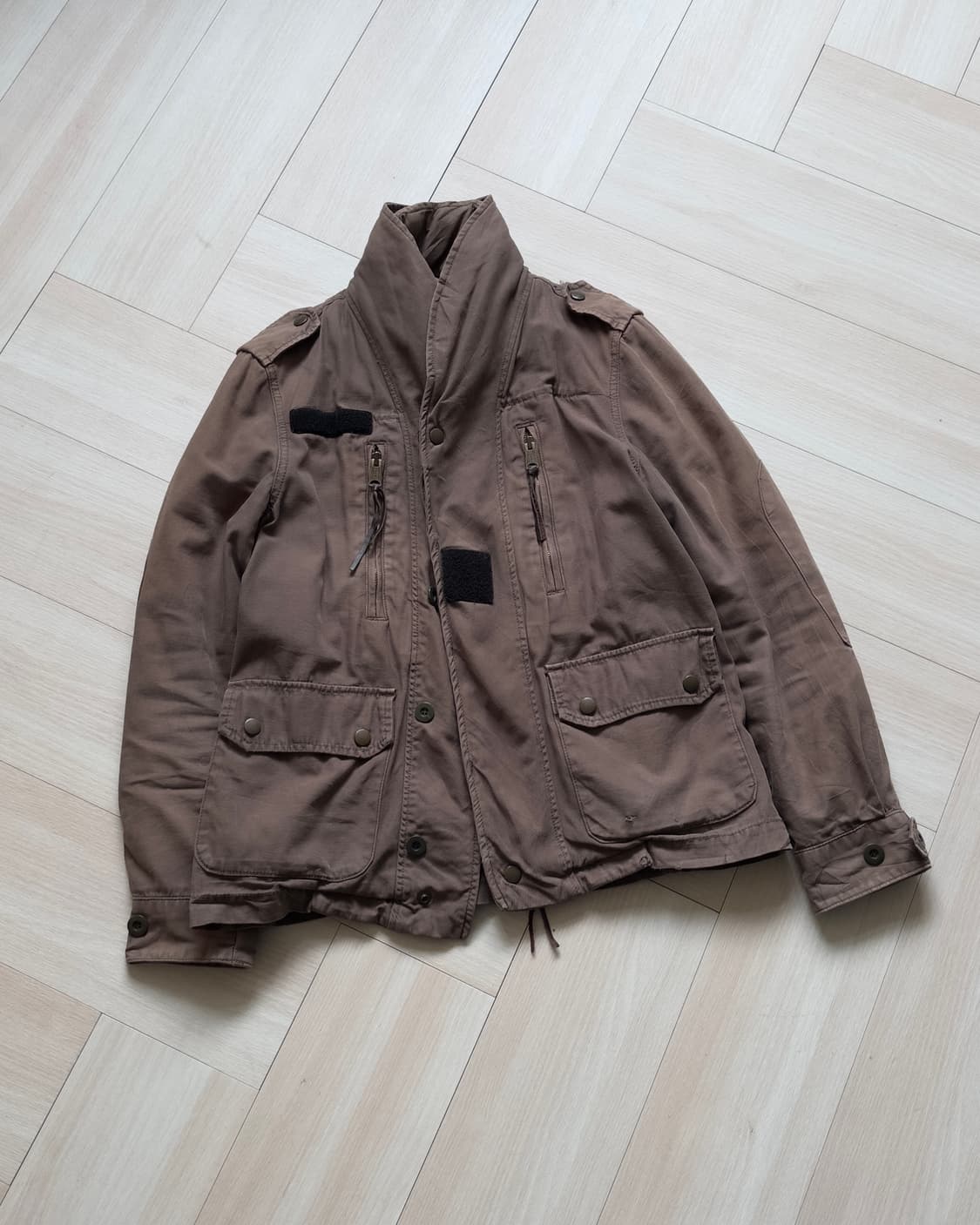 [MIL DIPS] brown military field jacket 상품이미지1