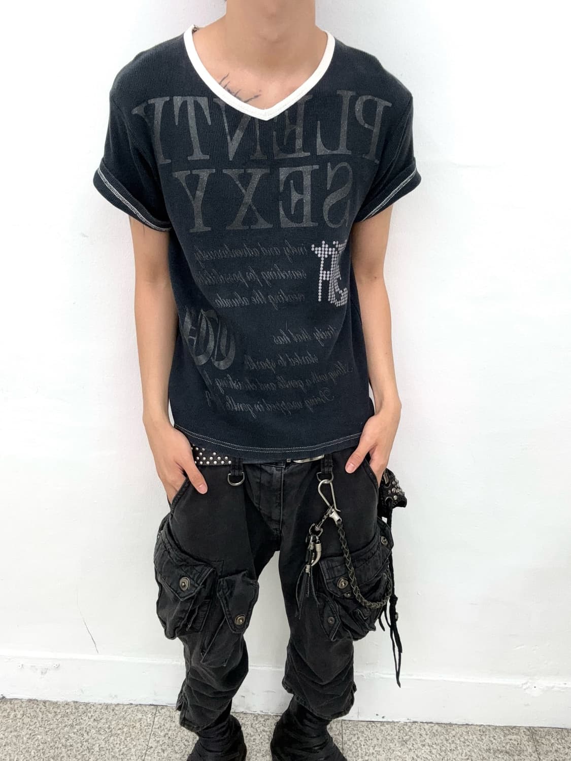 Wild life lettering detail top   상품이미지2