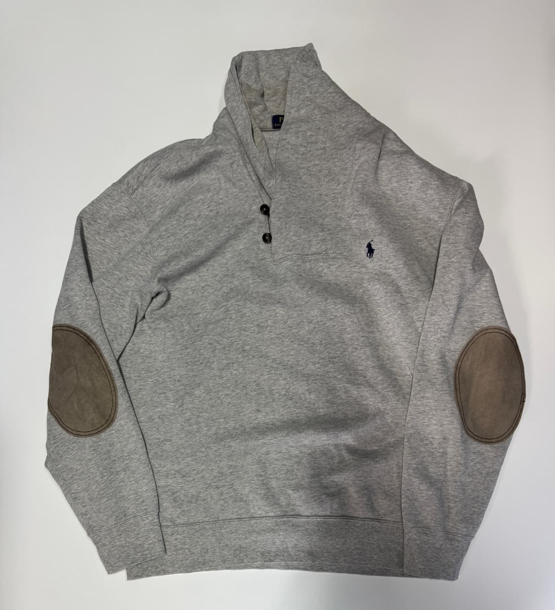 폴로 랄프로렌 엘보패치 카울넥 맨투맨 XL 상품이미지1