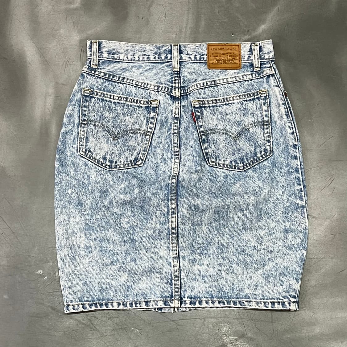  리바이스 프리미엄 버튼 데님 스커트 y15932 상품이미지2