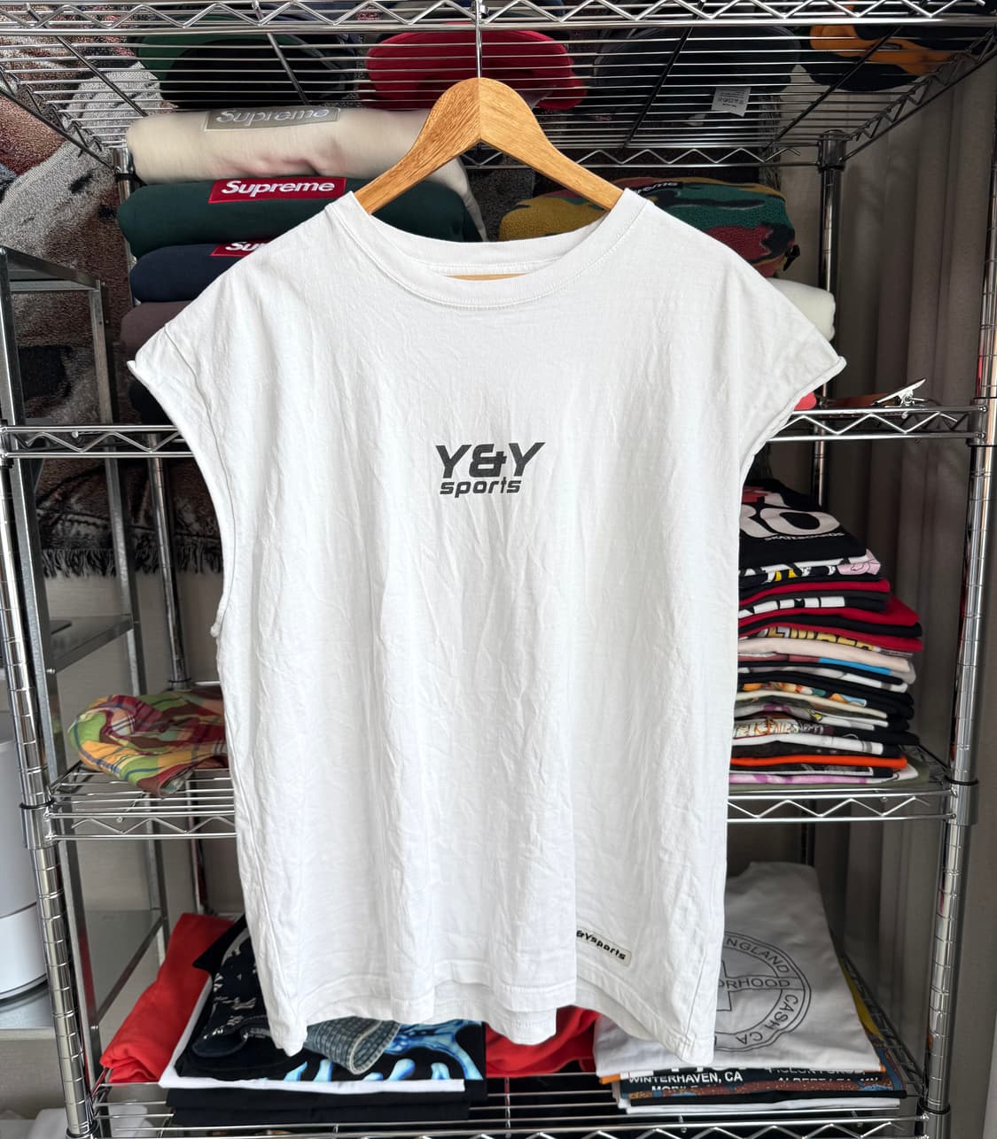 헤리티지플로스 인앤양 나시 티셔츠 상품이미지1