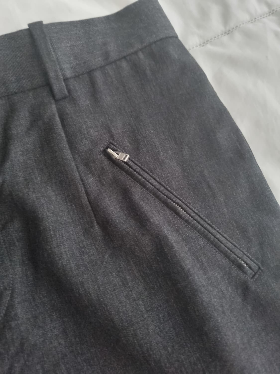 Maison margiela zip pocket slacks 46 상품이미지3