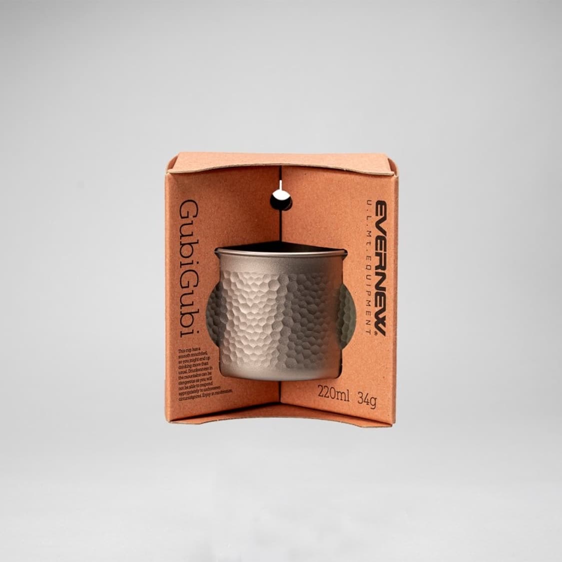 티타늄컵 [EVERNEW] Gubigubi 에버뉴 구비구비 220m 상품이미지1