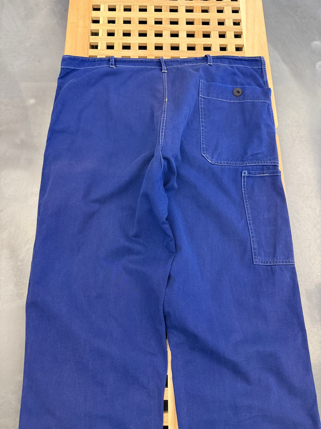 1970s FRIENDSHIP FADED NAVY 빈티지프렌치워크팬츠 상품이미지8