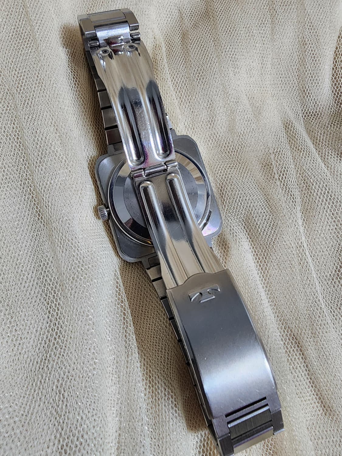 스위스 테크노스 79003 사각 오토매틱 빈티지시계 상품이미지9