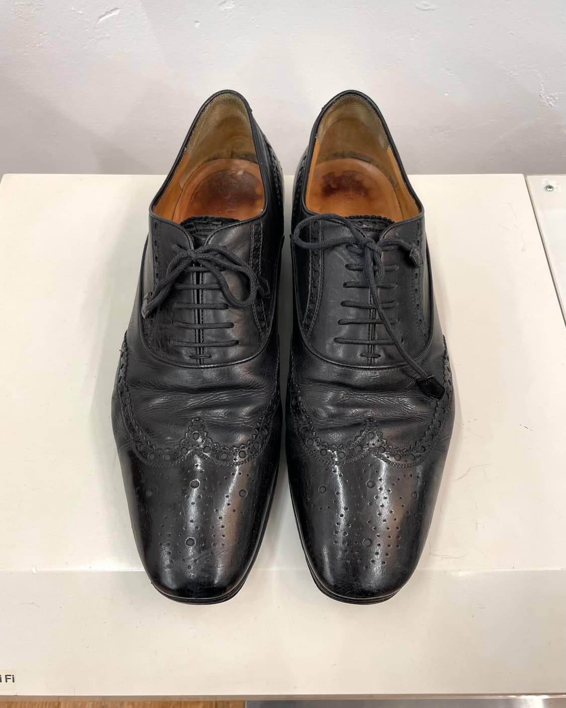 [270] 구찌 윙팁 레더 슈즈 상품이미지1