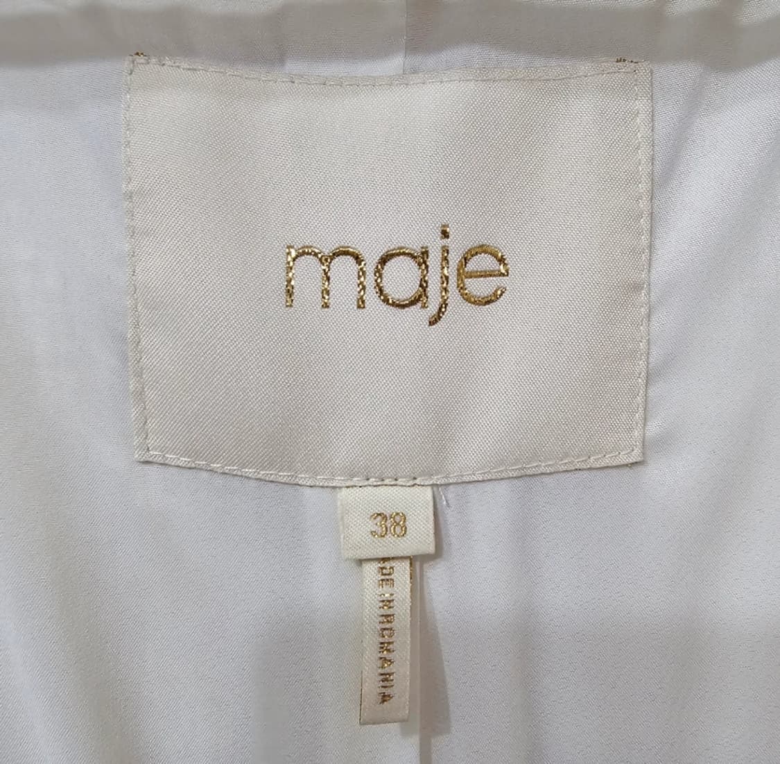 Maje 마쥬 비보사 트위드 자켓 아이보리 ~66 상품이미지8